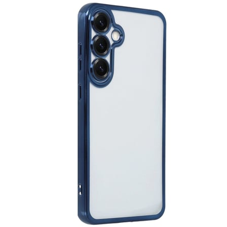 Samsung Galaxy S25 Plus Kılıf Razer Lensli Silikon - Lacivert