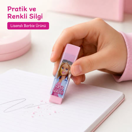 BakGelAl Barbie Renkli Silgi – Eğlenceli Çocuk Silgisi | Okul ve Kırtasiye Malzemesi
