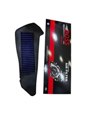 HAVA FILTRESI MOTOSIKLET TEMIZLENEBILIR  HAVA FILTRESI YAMAHA XMAX 250 1724 TRICITY 300 2023 XMAX