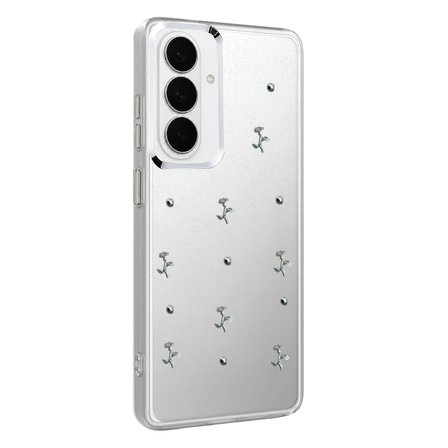 Samsung Galaxy S26 Plus Uyumlu Kılıf Simli Parlak Desenli Telefon Kılıfı Kapak