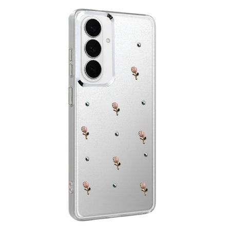 Samsung Galaxy S26 Plus Uyumlu Kılıf Simli Parlak Desenli Telefon Kılıfı Kapak