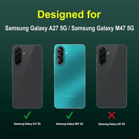 Samsung Galaxy A27 Uyumlu Kılıf Esnek Tpu Oyuklu Arka Yüzey Tasarımlı Silikon Kapak