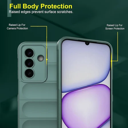 Samsung Galaxy A27 Uyumlu Kılıf Esnek Tpu Oyuklu Arka Yüzey Tasarımlı Silikon Kapak