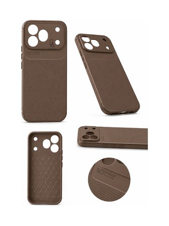 Honor 600 Pro Uyumlu Karbon Tasarım Silikon Telefon Kılıfı ve Temperli Cam Ekran Koruyucu