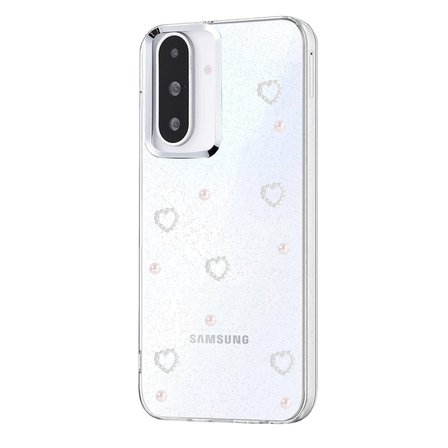 Samsung Galaxy A36 Uyumlu Kılıf Simli Parlak Desenli Telefon Kılıfı Kapak