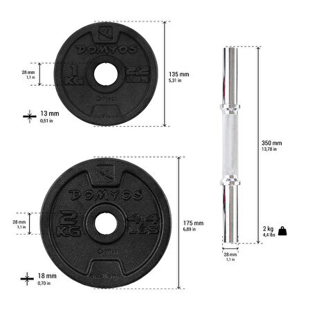 10 Kg Dambıl Seti