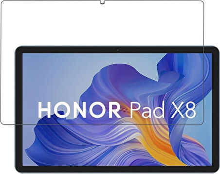 Honor Pad X8 10,1 Inç (AGM3-W09HN) ile Uyumlu Kırılmaz Tablet Temperli Cam Ekran Koruyucu