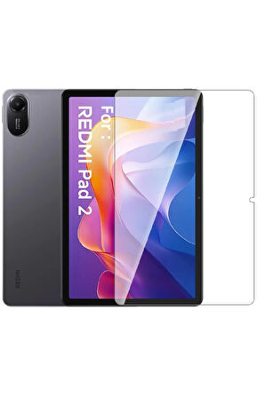 Xiaomi Redmi Pad 2 11 Inç ile Uyumlu Tam Koruma Nano Esnek Tablet Kırılmaz Ekran Koruyucu