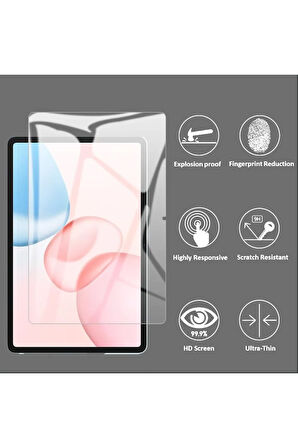 Honor Pad 10 12.1 Inç ile Uyumlu Tam Koruma Nano Esnek Tablet Kırılmaz Ekran Koruyucu