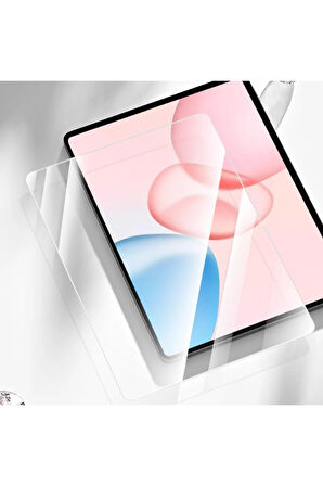 Honor Pad 10 12.1 Inç ile Uyumlu Tam Koruma Nano Esnek Tablet Kırılmaz Ekran Koruyucu 2 Adet