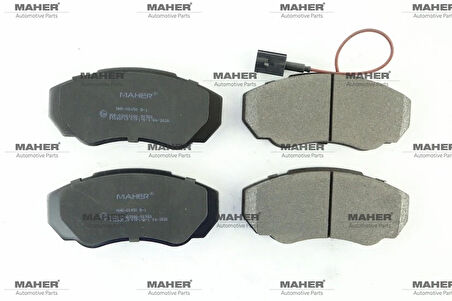 FREN BALATA DUCATO 2002-2006 / JUMPER 2 2002-2006 / BOXER 2 2002-2006 (FİŞLİ UZUNLUK 140.5MM) ÖN 77364862