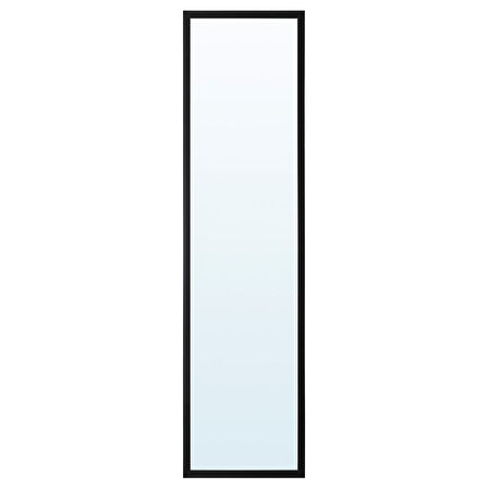 Boy aynası, siyah, 30x115 cm