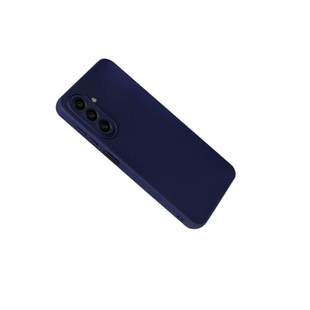 Samsung Galaxy A37 Uyumlu Deri Dokulu Yumuşak Silikon Telefon Kılıfı Kapak
