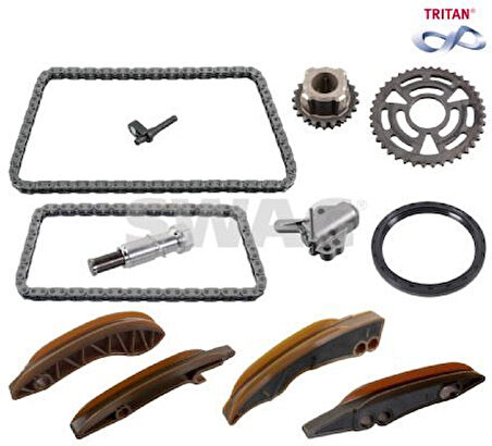 EKSANTRIK ZINCIR SETI ALT UST KOMPLE KECE BMW N47 MINI R5661 11318515699S2 11318570649S3 1352858