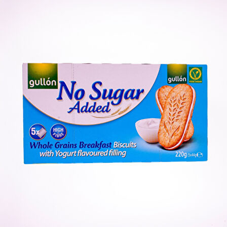 Gullon Yoğurt Aromalı Sandvi̇ç Bisküvi̇ 220 Gr