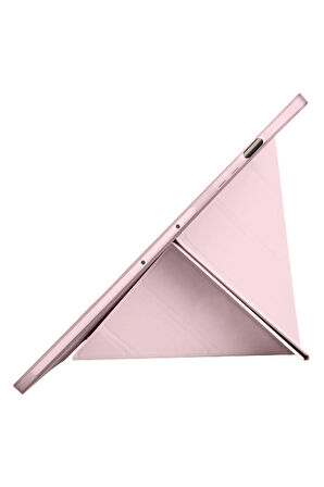 Huawei MatePad SE 11 Inç Uyumlu Kılıf 3 Farklı Stand Kalemlikli Tri Folding Tablet Kılıfı