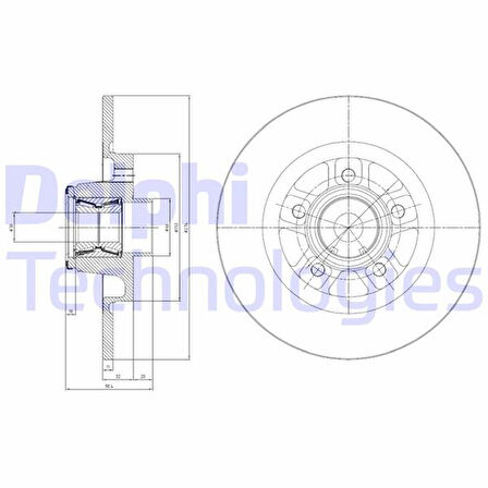 FREN DISKI ARKA MERCEDES CITAN W415 2013-2021 . RENAULT KANGOO 2 2008 274X11X5DL RULMANLI A4154200302 432025057R