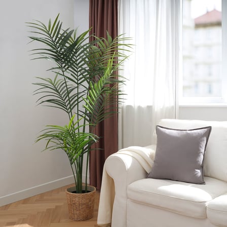 Yapay bitki, yeşil, 21 cm, Howea Forsteriana, iç/dış mekan
