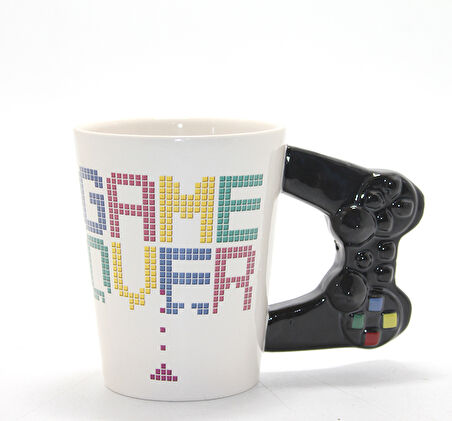 Game Over Porselen Kupa Bardak Model 1 