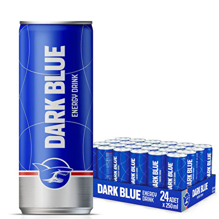 Dark Blue 250Ml Enerji İçeceği*24 Adet