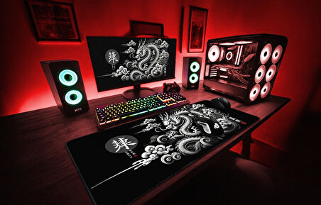 Rygen Gaming Mouse Pad 90x40 Skyfang Mousepad Xxl Oyuncu Mouse Pad Büyük Mousepad