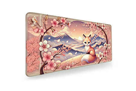 Rygen Gaming Mouse Pad 90x40 Kitsune Mousepad Xxl Oyuncu Mouse Pad Büyük Mousepad