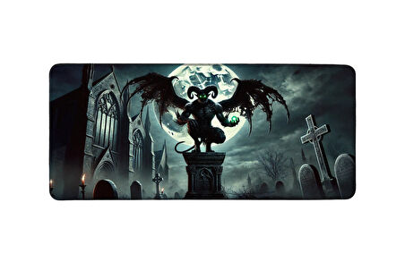 Rygen Gaming Mouse Pad 90x40 Hellborn Mousepad Xxl Oyuncu Mouse Pad Büyük Mousepad
