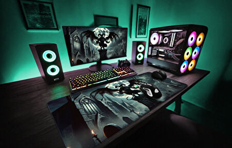 Rygen Gaming Mouse Pad 90x40 Hellborn Mousepad Xxl Oyuncu Mouse Pad Büyük Mousepad