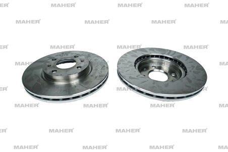 FREN DISKI BIPPER 2007 / LINEA 2007 / DOBLO 1 2001-2010 / NEMO 2007 / FIORINO 2007 / ÖN HAVALI 257-4 4249L2 (2 ADET)