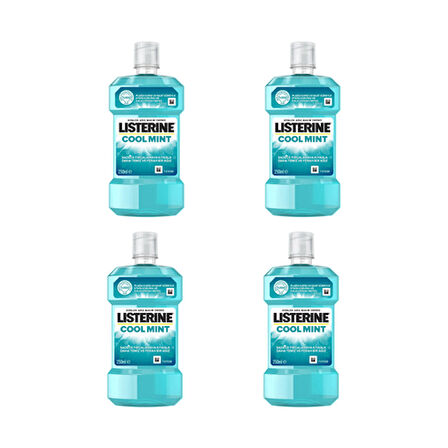 Listerine Cool Mint Gargara 250 ml x 4 Adet