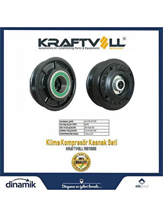 KLIMA KOMPRESOR KASNAK SETI AUDI/VW 6PK ZEXEL