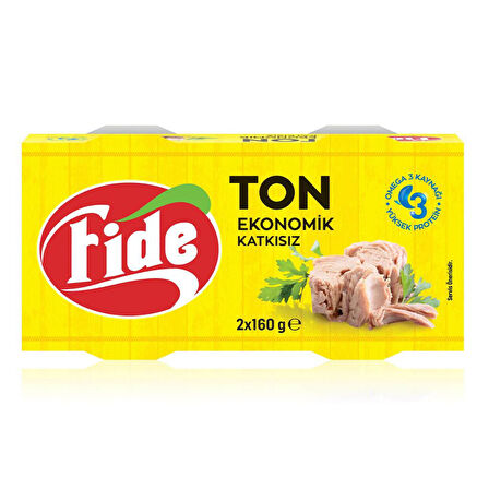 FİDE Ekonomik Ton Balığı 160 gr X 2 Adet