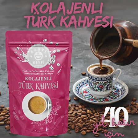Kahve Keyfi Kolajenli Türk Kahvesi 100 Gr