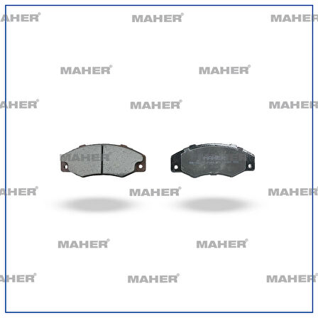 FREN BALATA R21 1986-1993 CONCORDE 2.0 ÖN FİŞLİ 17.00MM ECO 7701202481