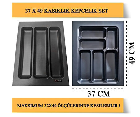 37x49 Kaşıklık Ve Kepçelik 2'li Set (ÜCRETSİZ KESİM)