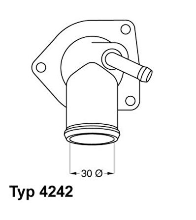 TERMOSTAT KOMPLE ASTRA G-CORSA C-VECTRA B-C-MERIVA-ZAFIRA-1.4-1.6-1.4 165-1.6 165 92C 95517651 1338003 9129907 1338420
