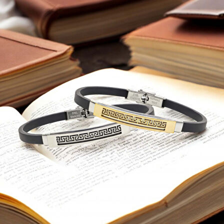  FM Desenli Çelik Bileklik 3183SCB023 