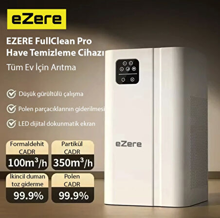 Ultra Clear UV etkili Hava temizleyici bakteri öldürme polen filtreleme İyon+hepa+uv 3 katmanlı turbo filtre