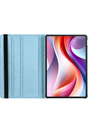 Lenovo Tab K11 TB-330FU Uyumlu Kılıf Dönebilen Standlı Tablet Kılıfı