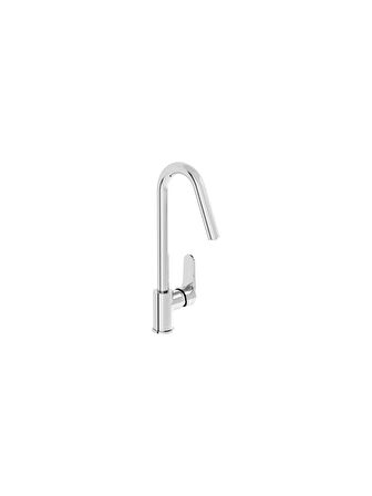 VitrA Artema Root Round A42742 Krom Mutfak Bataryası