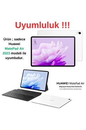 Huawei Matepad Air 2023 11.5" ile Uyumlu Temperli Kırılmaz Cam Ekran Koruyucu