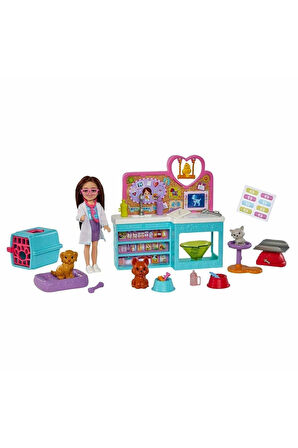 Hgt12 Chelsea Meslekleri Öğreniyor Veteriner Oyun Seti