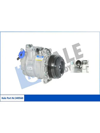 KLIMA KOMPRESORU BMW M54 M52 M57 S54 E39 9604 E38 9501 E46 9805  X3 E83 0306