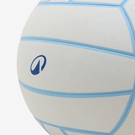 Voleybol Topu - Gri/Mavi/Kırmızı - V500
