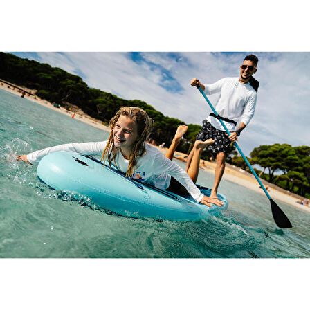Şişme Stand Up Paddle Seti - 10'6' - 1 veya 2 Kişilik - Mavi - 100