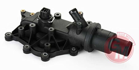 TERMOSTAT KOMPLE RENAULT MEGANE 2-3-FLUENCE-LAGUNA 2-3-CLIO 3 1.6-1.4 165- 89C 2 FİŞ MÜŞ ÜRLÜ 8200700092 8200561434 8200158269