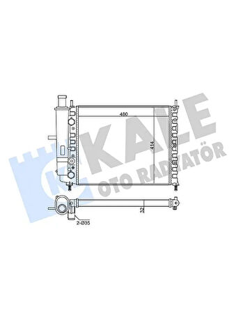 MOTOR RADYATORU BRAVA BRAVO I MAREA 1,4 / 1,6 16V / 1,4 (KLIMASIZ)