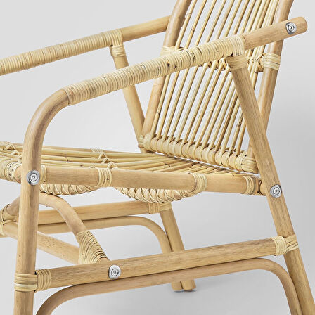 Rattan koltuk, rattan, mindersiz