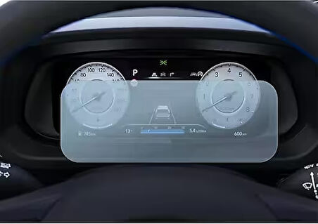Hyundai Bayon hayalet digital ekran ekran koruyucu darbe emici çizilmez koruyucu