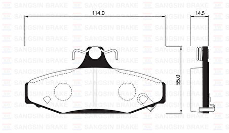 ÖN BALATA A6 2.7T QUATTRO 1997-2005 ARKA BALATA DİSK SSANGYONG MUSSO 1995 KORANDO 2002 4841305000 48413050A0 WVA23242